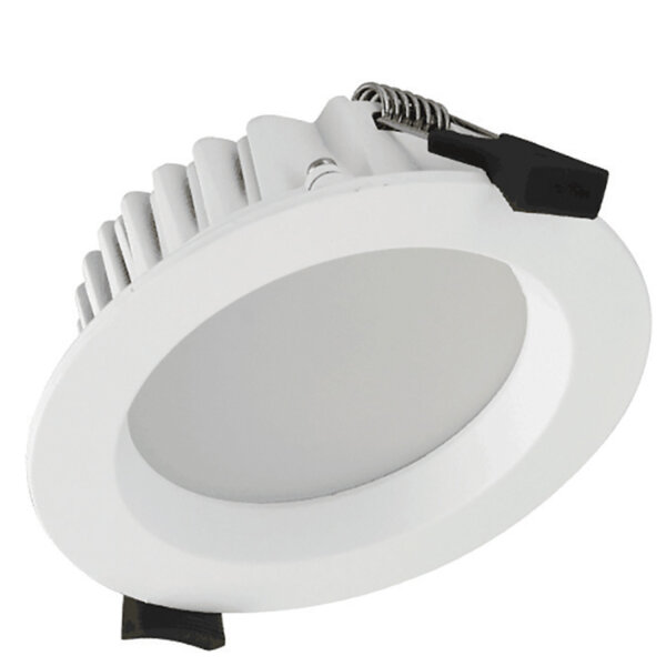 LED Downlight IP54 mit K&uuml;hlrippen, Lichtfarbe einstellbar